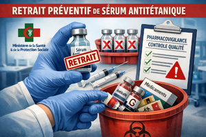 MSPS décide le retrait préventif de lots de sérum antitétanique