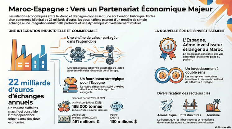 Espagne-Maroc : vers un nouvel âge d’or de l’investissement