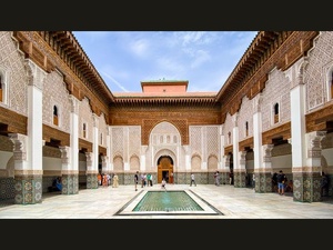 Marrakech : la Médersa Ben Youssef, pont entre passé et présent Marrakech : la Médersa Ben Youssef, pont entre passé et présent