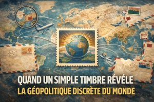 Quand un simple timbre postal révèle la géopolitique discrète du monde Quand un simple timbre postal révèle la géopolitique discrète du monde