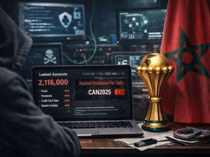 CAN 2025 et dark web : le Maroc face à une alerte cyber qui dérange