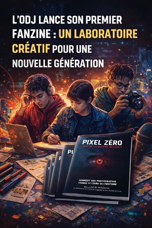 L’ODJ lance son premier Fanzine : un laboratoire créatif pour une nouvelle génération