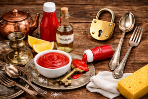 Vos métaux brillent grâce… au ketchup ! Vos métaux brillent grâce… au ketchup !