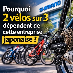 Pourquoi 2 vélos sur 3 dépendent de cette entreprise japonaise ?