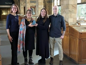La « pierre bleue » du Maroc dévoilée : l’aérinite trouve sa place au Natural History Museum de Londres La « pierre bleue » du Maroc dévoilée : l’aérinite trouve sa place au Natural History Museum de Londres