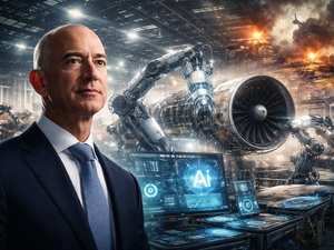 Pendant que les guerres détruisent, Bezos parie sur l’usine du futur