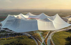 Accélération des travaux routiers vers le futur stade Hassan II Accélération des travaux routiers vers le futur stade Hassan II