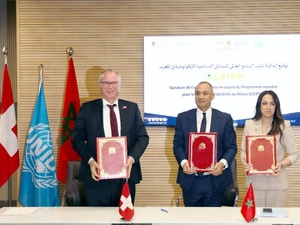 Signature de l’accord de mise en œuvre du programme mondial pour les parcs éco-industriels au Maroc (GEIPP II)