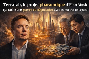 Terrafab, le projet pharaonique d'Elon Musk qui cache une guerre de négociation avec les maîtres de la puce