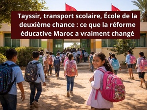 École au Maroc : la grande victoire sur la non-scolarisation