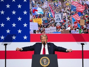 ​États-Unis : la lame de fond anti-Trump devient une contestation anti-guerre