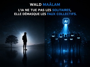 Wald Maâlam : l’IA ne tue pas les solitaires, elle démasque les faux collectifs
