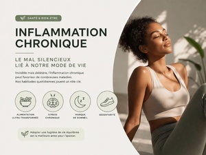 Inflammation chronique : ce mal silencieux alimenté par nos modes de vie modernes Inflammation chronique : ce mal silencieux alimenté par nos modes de vie modernes