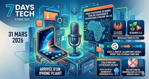 Podcast : l'essentiel de l'actualité Tech de la semaine du 31-03-2026"