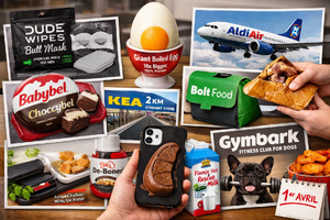 Poissons d’avril : quand les marques poussent l’absurde jusqu’au presque crédible Poissons d’avril : quand les marques poussent l’absurde jusqu’au presque crédible