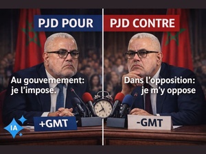 Heure légale : "PJD" quand on gouverne, on l'impose ; "PJD" quand on s’oppose, on la conteste