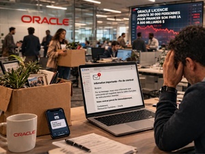 Oracle : des licenciements massifs par courriel pour payer la course à l’IA Oracle : des licenciements massifs par courriel pour payer la course à l’IA