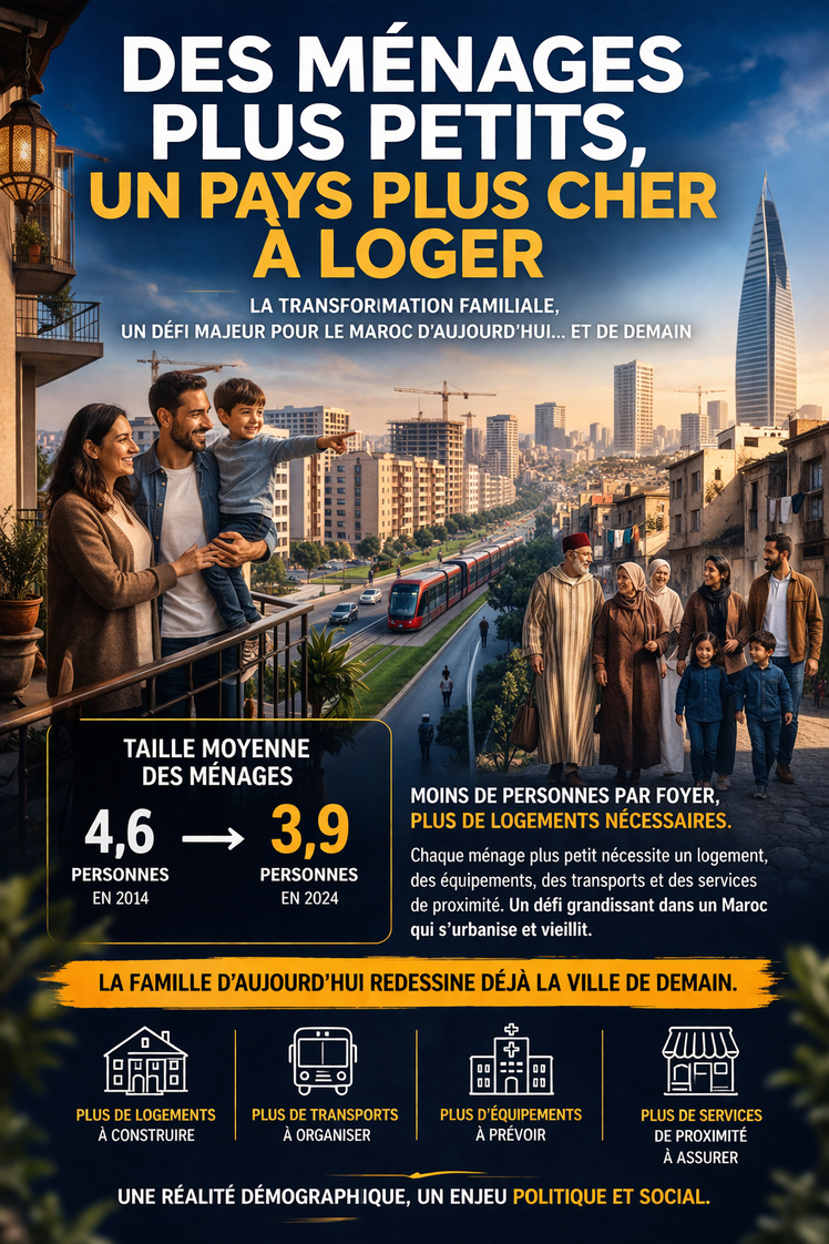 L'évolution des ménages et de la ville L'évolution des ménages et de la ville