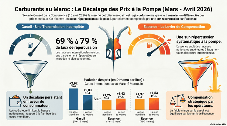 Gasoil et essence à deux vitesses 