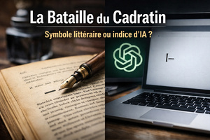 La bataille du cadratin  "—" : quand un signe de littérature devient un indice d’IA