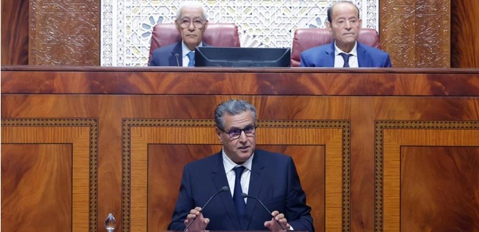 Akhannouch au parlement : un bilan en demi-feinte