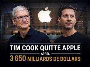 Tim Cook quitte Apple après avoir créé 3 650 milliards de dollars de valeur Tim Cook quitte Apple après avoir créé 3 650 milliards de dollars de valeur