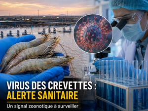Virus des crevettes : l’alerte est sérieuse, le mot “pandémie” est encore trop fort Il faut se méfier des emballements. 