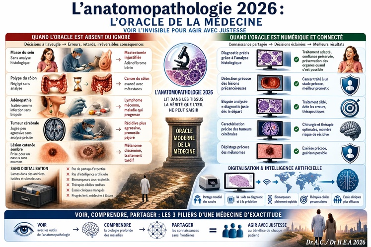 Épopée d’une médecine amputée de ses oracles invisibles, les anatomopathologistes Épopée d’une médecine amputée de ses oracles invisibles, les anatomopathologistes