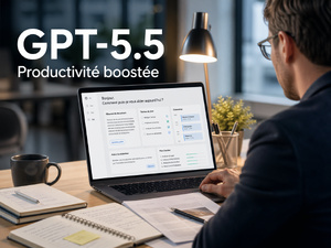 OpenAI lance GPT-5.5 : voici comment l’utiliser pour gagner en productivité OpenAI lance GPT-5.5 : voici comment l’utiliser pour gagner en productivité