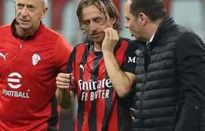 Coup dur pour Luka Modrić, forfait jusqu’à la fin de saison avec l’AC Milan