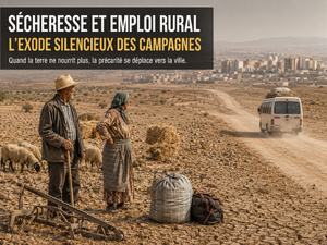 Sécheresse et exode silencieux : les emplois ruraux disparaissent Sécheresse et exode silencieux : les emplois ruraux disparaissent