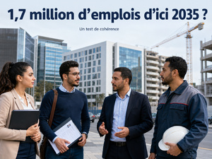 1,7 million d’emplois possibles d’ici 2035 : scénario réaliste ou promesse technocratique ? 1,7 million d’emplois possibles d’ici 2035 : scénario réaliste ou promesse technocratique ?