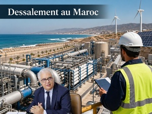 Dessalement : le Maroc invente sa nouvelle industrie de l’eau Dessalement : le Maroc invente sa nouvelle industrie de l’eau