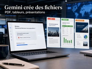 Gemini peut enfin générer des PDF, feuilles de calcul et présentations : mode d’emploi