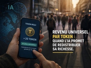 Revenu universel par token : quand l’IA promet de redistribuer sa richesse