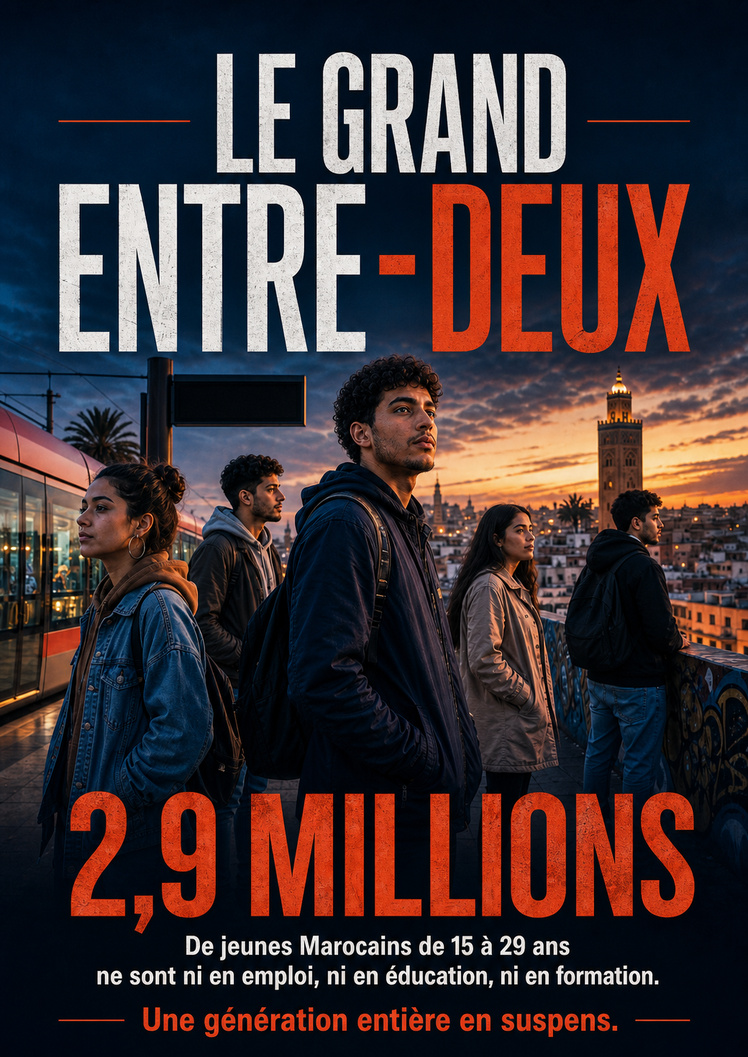 Plus d'un jeune Marocain sur trois est en situation de NEET.