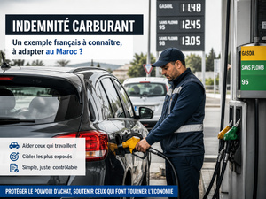 Indemnité carburant : un exemple français à connaître, mais faut-il s’en inspirer au Maroc ?