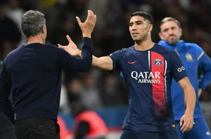 Hakimi, un pilier du PSG salué par Luis Enrique mais forfait au pire moment
