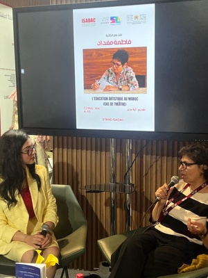 SIEL 2026 : l'éducation artistique au cœur des débats avec Fatima Mekdad