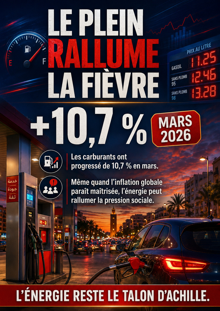 +10,7 % — L’énergie reste le talon d’Achille
