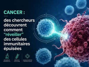 Cancer : des chercheurs découvrent comment “réveiller” des cellules immunitaires épuisées Cancer : des chercheurs découvrent comment “réveiller” des cellules immunitaires épuisées