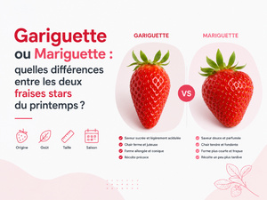 Gariguette ou Mariguette : quelles différences entre les deux fraises stars du printemps ? Gariguette ou Mariguette : quelles différences entre les deux fraises stars du printemps ?