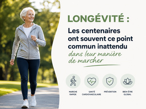 Longévité : ce que la manière de marcher révèle sur la santé des centenaires