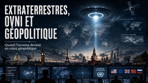 ​Extraterrestres, OVNI et géopolitique, quand l’inconnu devient un enjeu géopolitique..