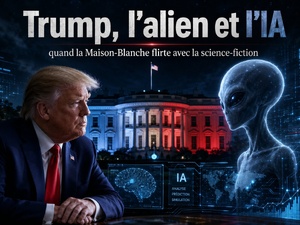 Trump, l’alien et l’IA : quand la Maison-Blanche flirte avec la science-fiction Trump, l’alien et l’IA : quand la Maison-Blanche flirte avec la science-fiction