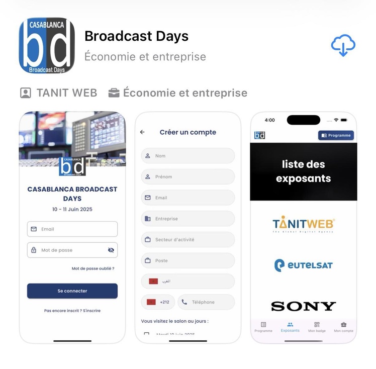 Casablanca Broadcast Days 2026 : le rendez-vous AV à ne pas manquer les 9 et 10 juin