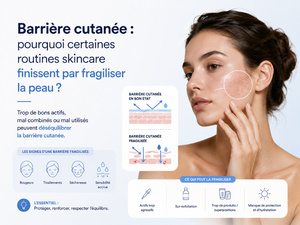 Barrière cutanée : pourquoi certaines routines skincare finissent par fragiliser la peau ? Barrière cutanée : pourquoi certaines routines skincare finissent par fragiliser la peau ?