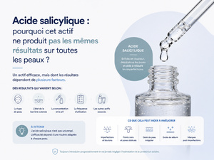 Acide salicylique : pourquoi cet actif ne produit pas les mêmes résultats sur toutes les peaux ? Acide salicylique : pourquoi cet actif ne produit pas les mêmes résultats sur toutes les peaux ?