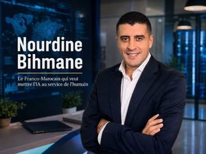 Nourdine Bihmane, le Franco-Marocain qui veut mettre l’IA au service de l’humain