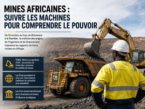 Follow the money ? En Afrique, il faut désormais suivre les tracks de forage Follow the money ? En Afrique, il faut désormais suivre les tracks de forage